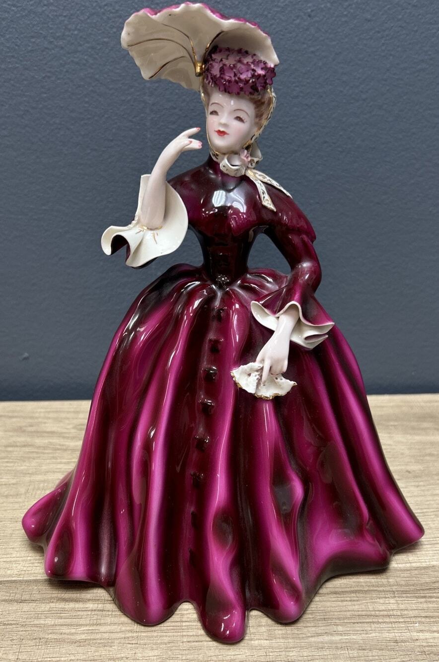 Elegant Vintage Florence Ceramics Vivian Pasadena CA 10" Tall **READ**